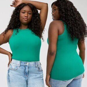 TORRID Ribbed High Neck Tank Top - NWT